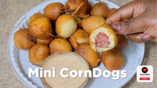 Easy Homemade Corn Dogs  The Best Sausage Buns Recipe [upl. by Tabbitha]