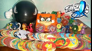 Abriendo Una Caja De Tazos Que CompramosAcrilicos Tiny ToonsPokemon Olocoons y Olorocos [upl. by Suhail]