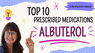 Top 10 Prescribed Medications ALBUTEROL pharmacology [upl. by Dimitris930]