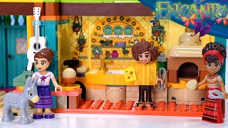 Building the kitchen in the Madrigal House  Lego Disney Encanto build amp review part 3 [upl. by Ungley]