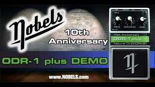 Nobels ODR1 Plus Overdrive Pedal  Demo [upl. by Gearhart]