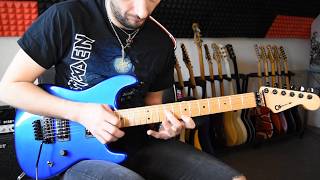 Melodic hard rock  shred guitar solo improvisation [upl. by Mairam]