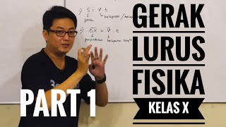 Fisika kelas X  Gerak LurusGLBGLBBGVAGVBGJB part 1 [upl. by Ennagroeg]