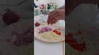 cooking first bagoong toturial cooking highlights [upl. by Thorn]