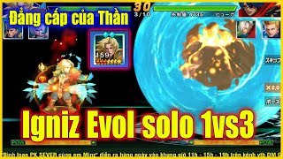 KOF98UMOL ✪【 イグニス進化 】 Igniz Evol 3 star solo 1vs3Đẳng cấp của THẦN [upl. by Janene234]