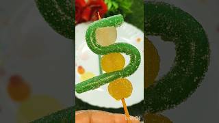 chupa chup tubemango jelly bol popsicle 😜🍡 short video viraljelli [upl. by Alleirbag]