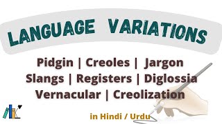 Language Variations  Reasons of Variation in Language in HindiUrdu  Skillz Learner [upl. by Narah]