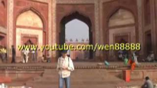 Travel IndiaMosque of Fatehpur Sikri and Dargah Of Sheikh Salim Chisti [upl. by Aissenav]