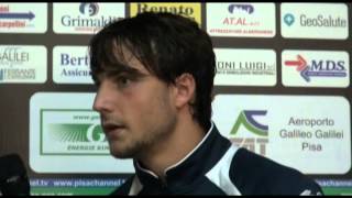 PISA  GUBBIO  3  1  FILIPPO COSTA  Intervista [upl. by Berg885]