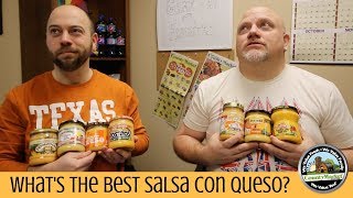 Whats the Best Salsa con Queso  Blind Taste Test Rankings [upl. by Botzow976]