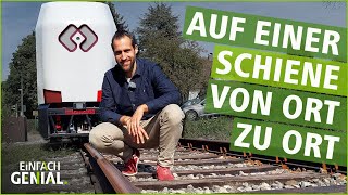 Fahrerlose Schienenkabine – revolutionär für den ländlichen Nahverkehr  Einfach Genial  MDR [upl. by Novelc52]