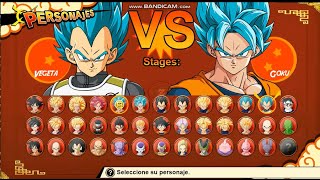 Dragon Ball Z Kakarot MUGEN Gameplay  Zohan Gaming [upl. by Ranitta]