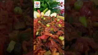 Bhindi Fry Recipe  Masala Bhindi  Restaurant Style Bhindi Recipe shorts easyrecipe cooking [upl. by Etienne896]