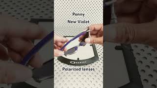 Oakley Penny New Violet Polarized Lenses oakley penny titanium xmetal [upl. by Aennaej]