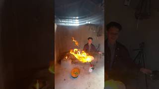 Making Fire🔥Wali Dhaniya Noodles shorts [upl. by Niamrahc]