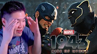 THIS GAME LOOKS UNREAL Marvel 1943 Rise of Hydra  Story Trailer REACTION [upl. by Schechinger120]