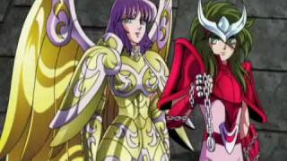 Saint Seiya  Ikki Phoenix vs Gemini no Saga  Galaxian Explosion version  Araki Cut  JapENG SUB [upl. by Brigette]