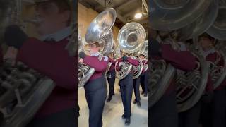 Senior Night March In shorts band seniors percussion tuba [upl. by Etselec]