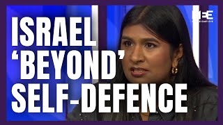 Journalist Ash Sakar on Israels actions going ‘beyond’ selfdefence [upl. by Priscilla]