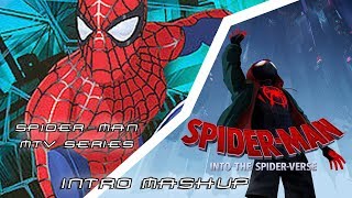 SpiderMan Into the SpiderVerse SpiderMan The New Animated Series Intro Style [upl. by Ramoj955]