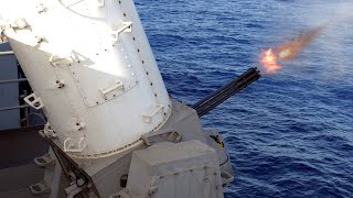 US Testing Its Monstrously Powerful Phalanx CIWS Weapon [upl. by Bourgeois]