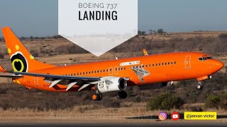 Boeing 737 Landing  Lanseria International Airport  SouthAfrica [upl. by Virginia967]