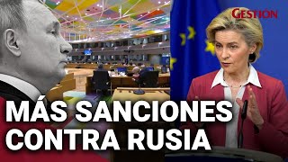 EUROPA adopta sexto paquete de SANCIONES contra Rusia y confirma excepciones en veto al petróleo [upl. by Winther184]