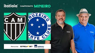 ATLÉTICO X CRUZEIRO AO VIVO NA ITATIAIA  REACT DA FINAL DO CAMPEONATO MINEIRO 2024 [upl. by Erodeht]