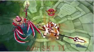 mod skin lol  custom skin Azir SKT T1 [upl. by Garfinkel]