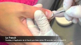 Comment poser du Gel UV Façonnage  Kapping Gel UV et French  Nailuxe [upl. by Mathilde781]