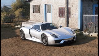 1100HP Porsche 918 Spyder  Forza Horizon 5 [upl. by Analart]