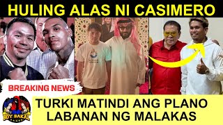 CASIMERO Huling Alas Na  TURKI Planong Paglabanin Ang Malalakas  5V5 Ni Hearn at Dela Hoya [upl. by Aicek]