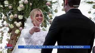 FedezFerragni cè laccordo per la separazione  La Vita in Diretta 12112024 [upl. by Thirzia]