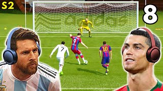 Messi amp Ronaldo play FIFA  The LEWANDOWSKI Special [upl. by Notniw126]