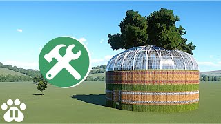 How to Build a Dome in Planet Zoo [upl. by Lesli]