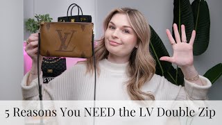 5 Reasons You NEED the Louis Vuitton Double Zip Pochette [upl. by Arrac]