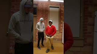 Me teaching my white friend how to dress black funnyvideo cleveland funny [upl. by Mas521]