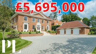 £5695000 Luxury Buckinghamshire UK House Tour  New Build Mansions  Property London [upl. by Tfat]