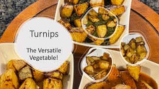 How to Cook Roasted Turnips The Versatile Vegetable [upl. by Zindman494]