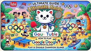 StepbyStep Guide How to Play Google Doodle Champion Island [upl. by Aleira888]