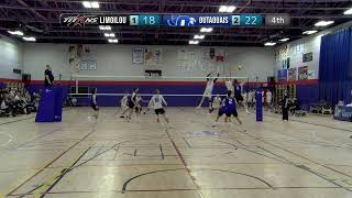 RSEQ D1 Volleyball Masculin 🏐 Limoilou  Outaouais 20240128 [upl. by Atener]