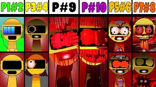 Phase 1 VS Phase 2 VS Phase 3 VS Phase 4 VS Phases 610 in Incredibox Sprunki versions  NEW MOD [upl. by Lenad231]