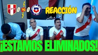 Perú 0 Chile 0  Reaccion hinchas peruanos  Eliminatorias Mundial 2026 [upl. by Athallia455]