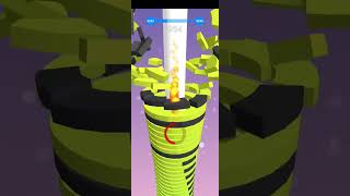 Stack Balls 3D Gameplay Over Level 4243  Stack Ball Score shortsvideo shorts shortsfeed [upl. by Nahgiem]