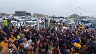 Kaizer Chiefs Management and Players paying tribute to Luke Fleurs  After Funeral  Kaizer Chiefs [upl. by Leahcim531]