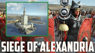 The Beautiful City Of ALEXANDRIA Is Under SIEGE  3v3 Siege Battle  Rome 2 [upl. by Trakas]