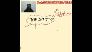 Tensilon test∣∣test for Myesthenia Gravis∣∣NEXT PG GEETA SERIES 4∣∣EDROPHONIUM [upl. by Bostow492]