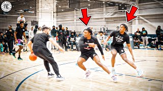 College Hoopers CRASH Our Event amp Go CRAZY 3v3 [upl. by Saidee]