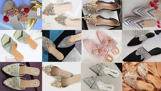 Very Beautiful😍 And Very Comfortable 2024 Latest Party Wear Flat Sandals Juti CollectionNew Sandals [upl. by Oniram851]