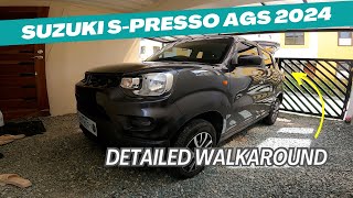 Suzuki SPresso AGS 2024  Detailed Walkaround [upl. by Woodman460]